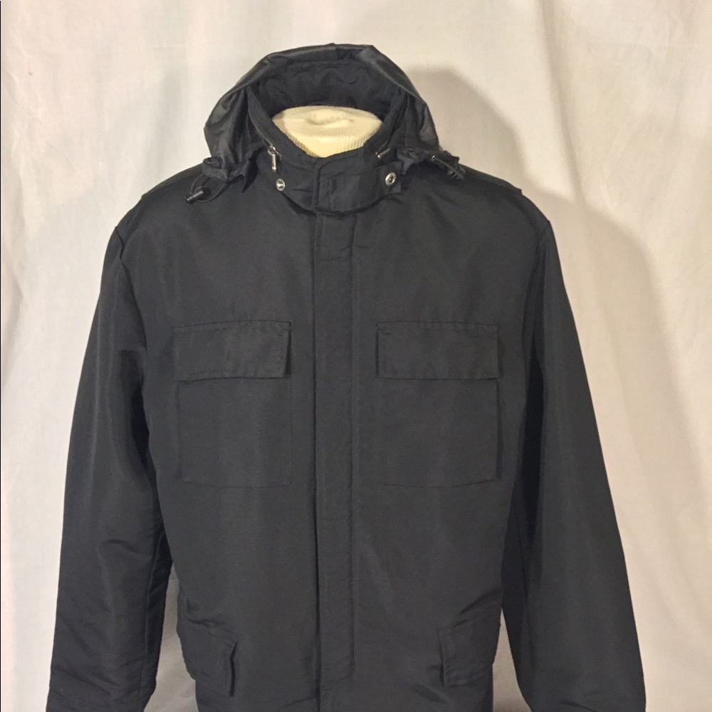 MENS GAP JACKET WITH REMOVABLE HOOD